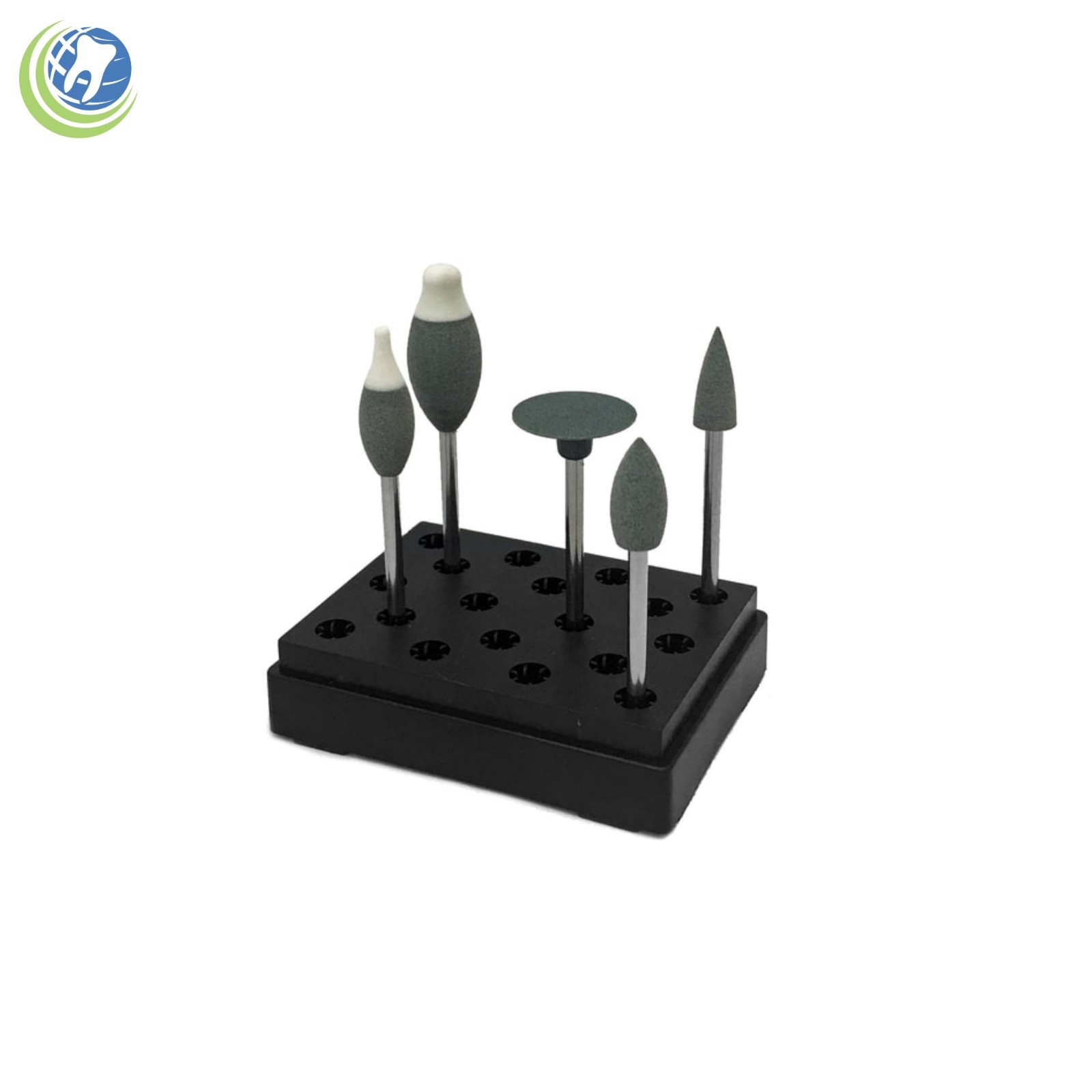 Zirconia Contouring Kit Ideal for pre-sintered Zirconia Dental Z-Kit 5 Pieces