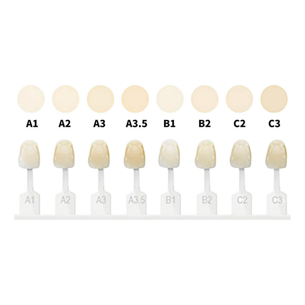 Dental Enamel Incisal Light Cure Composite Resin 4g/Syringe 8 Shades A1/2/3 B1/2