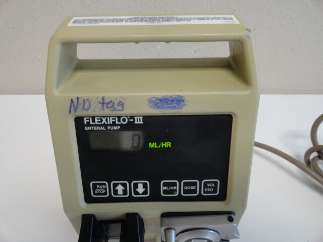 Ross Flexiflo III Enteral Feeding Pump Peristaltic
