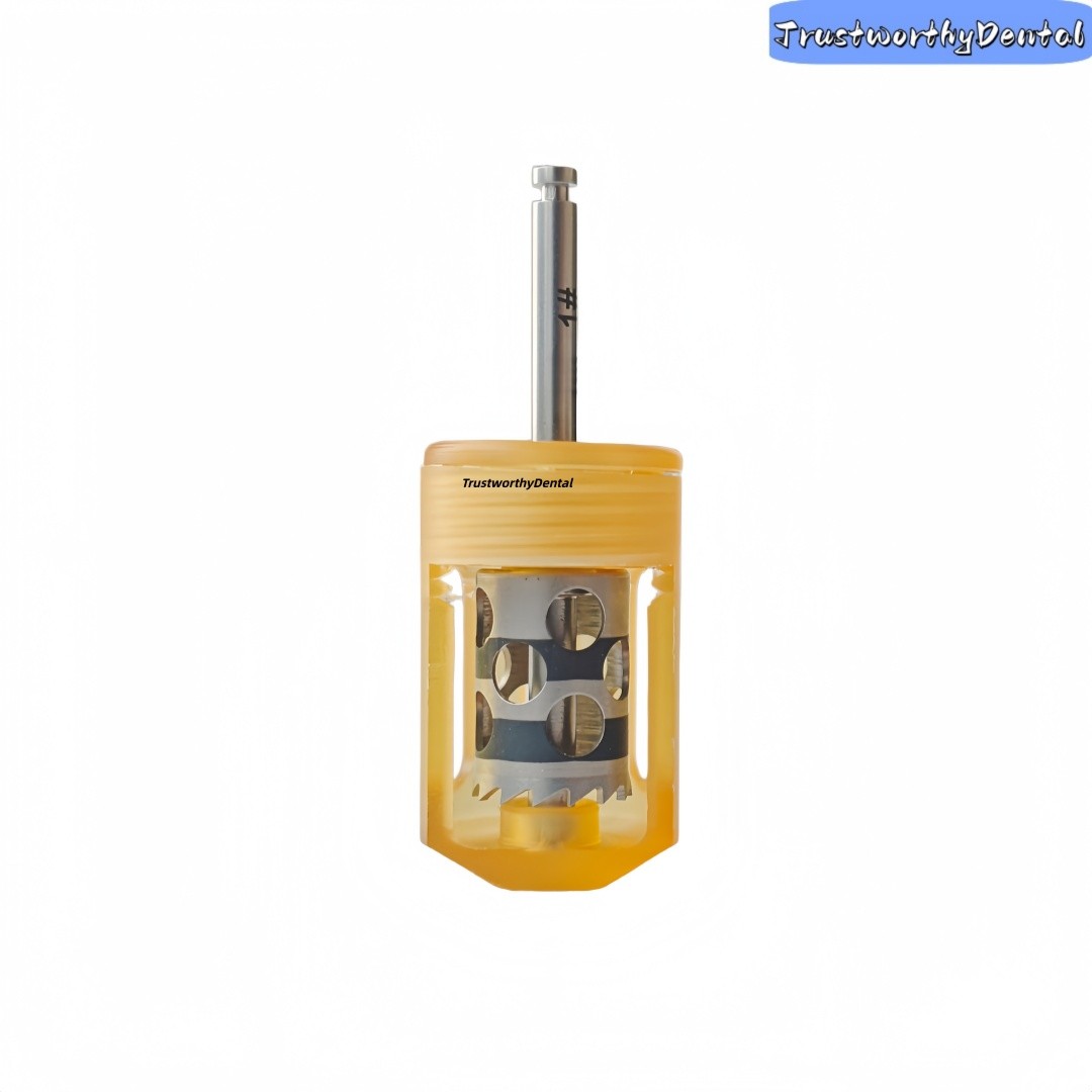 ⌀8.0 Dental Slt Half Moon Harvest Drill Bone Slice Drilling GBR Bone Collector
