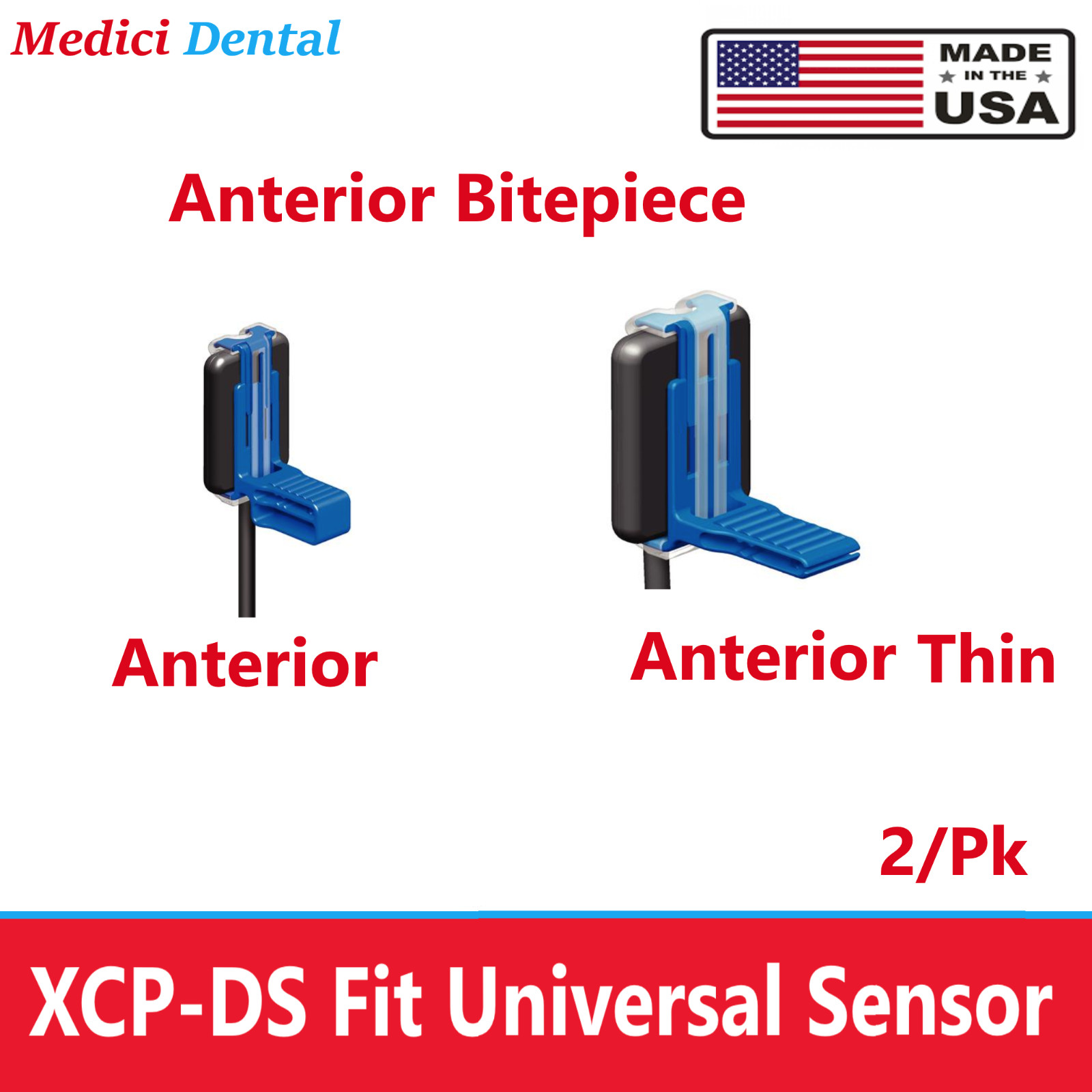 XCP-DS Fit Band Sensor Holder Silicone Replacement Band Short or Long 6/pk