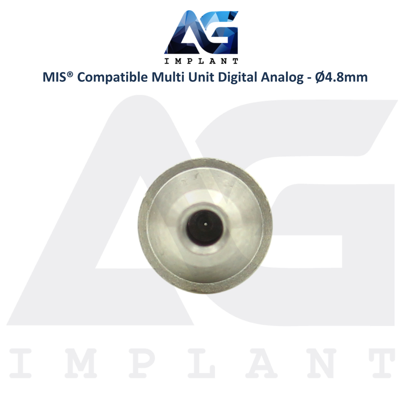 x5 Multi Unit Digital Dental Analog Ø4.8mm MIS® Compatible System Lab