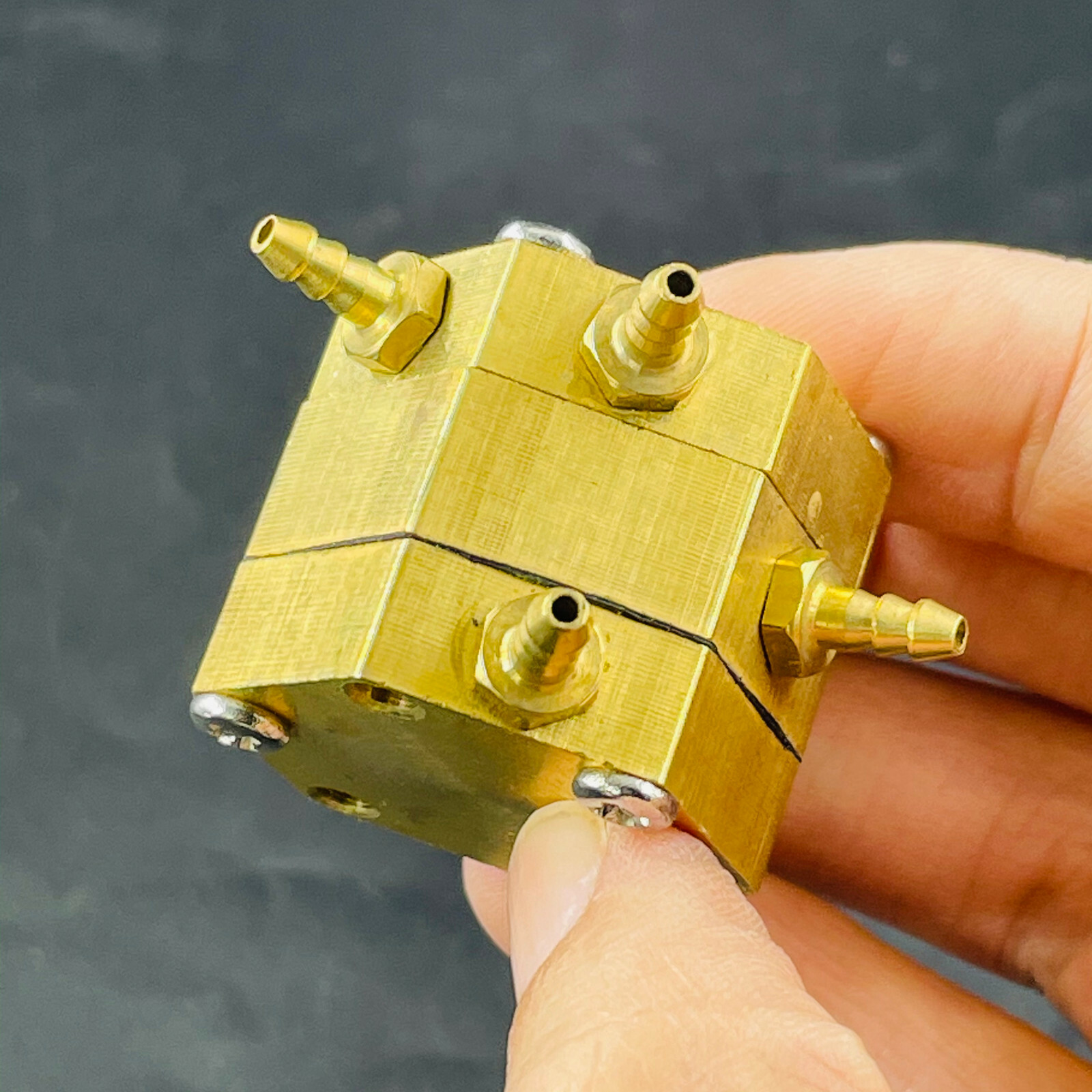 1pcs Dental Hexagonal Water Air Valve Control for Dental Chair Parts Accessories