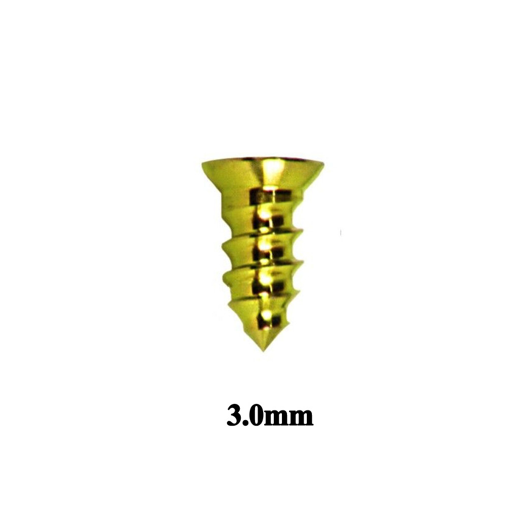 5pcs Dental GBR Bo ne Screw Ø1.6mm Surg ical Membrane Fixation