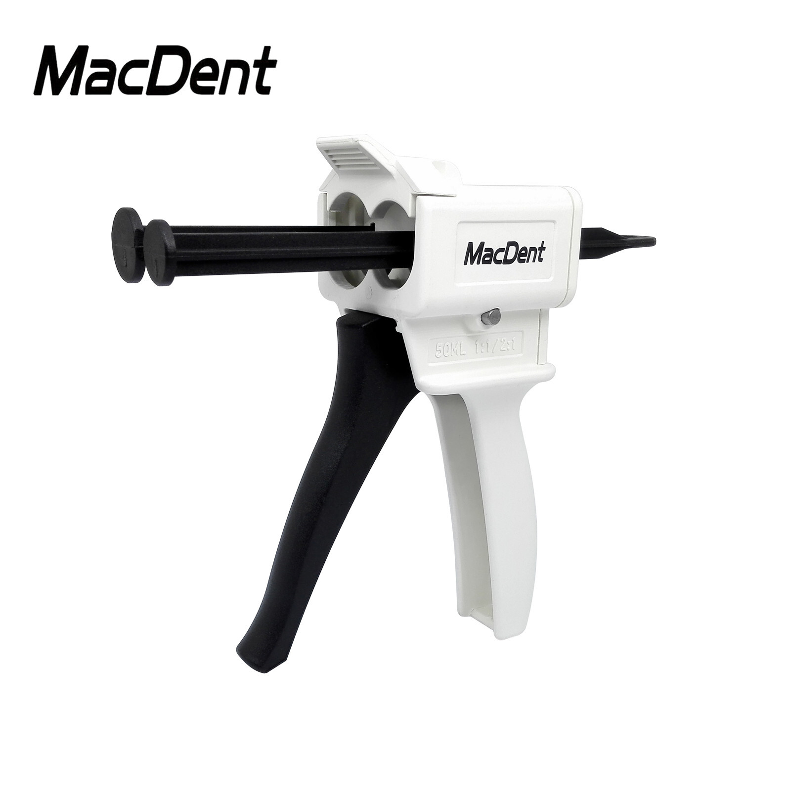 Dental Impression Universal Cartridge Dispenser Delivery Gun 50ML 1:1/2:1