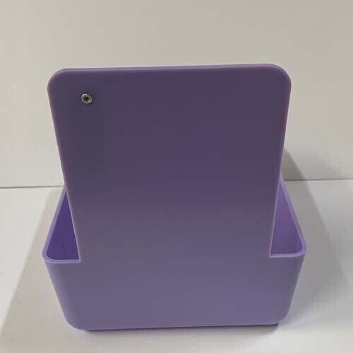 Lavender Dental Lab Pan w/ Stainless Steel Clip 20pk 7″ x 5¾” x 2½” Made in USA