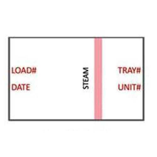 Labelex Sterilization Labels, Tray/Unit#, 1,000/roll, 12