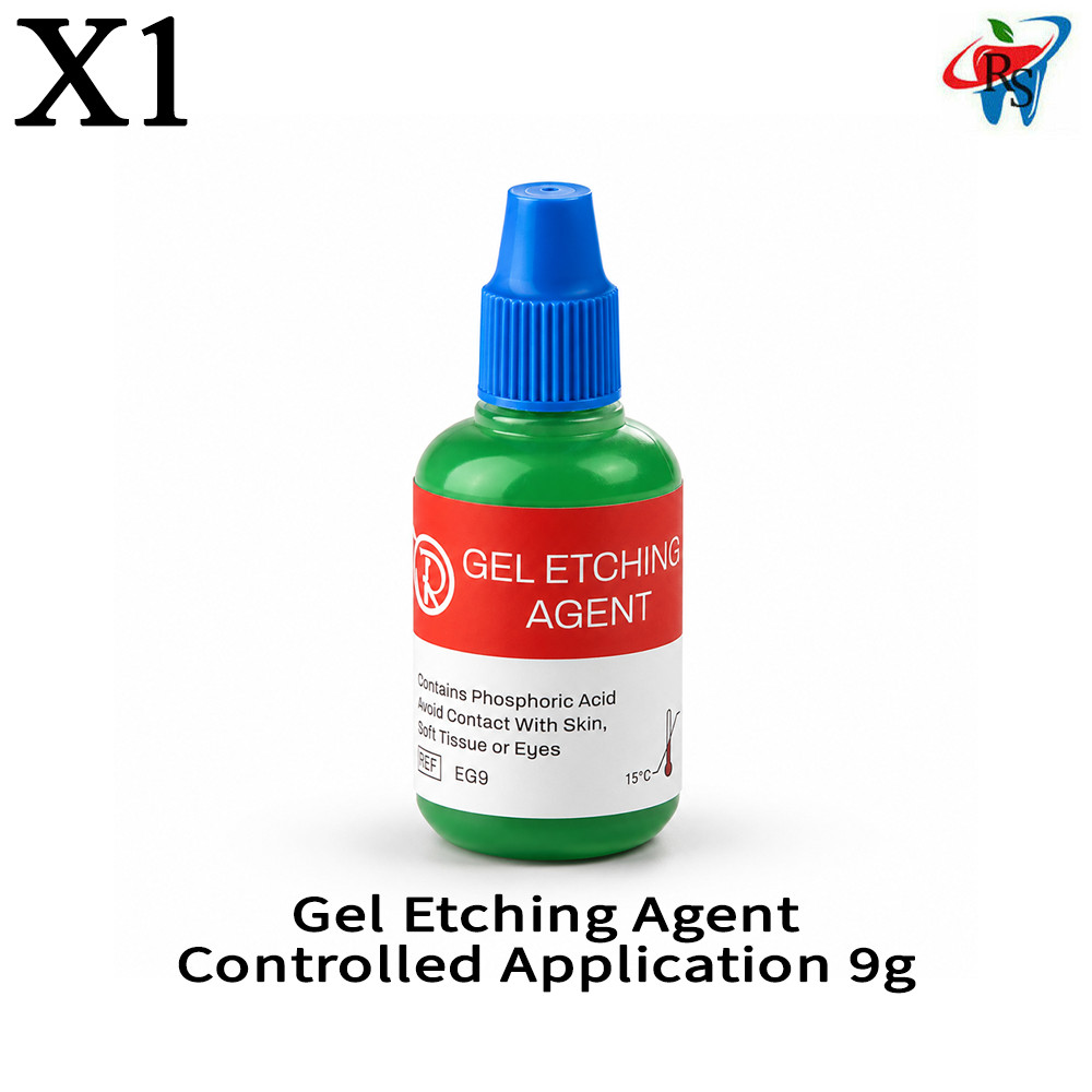 1x Reliance Gel Etching Agent Controlled Application 9g Bottle Professional Use