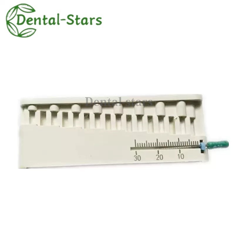 Dental Endo Measuring Block Endodontic File Holder Measuring Ruler Autoclavable