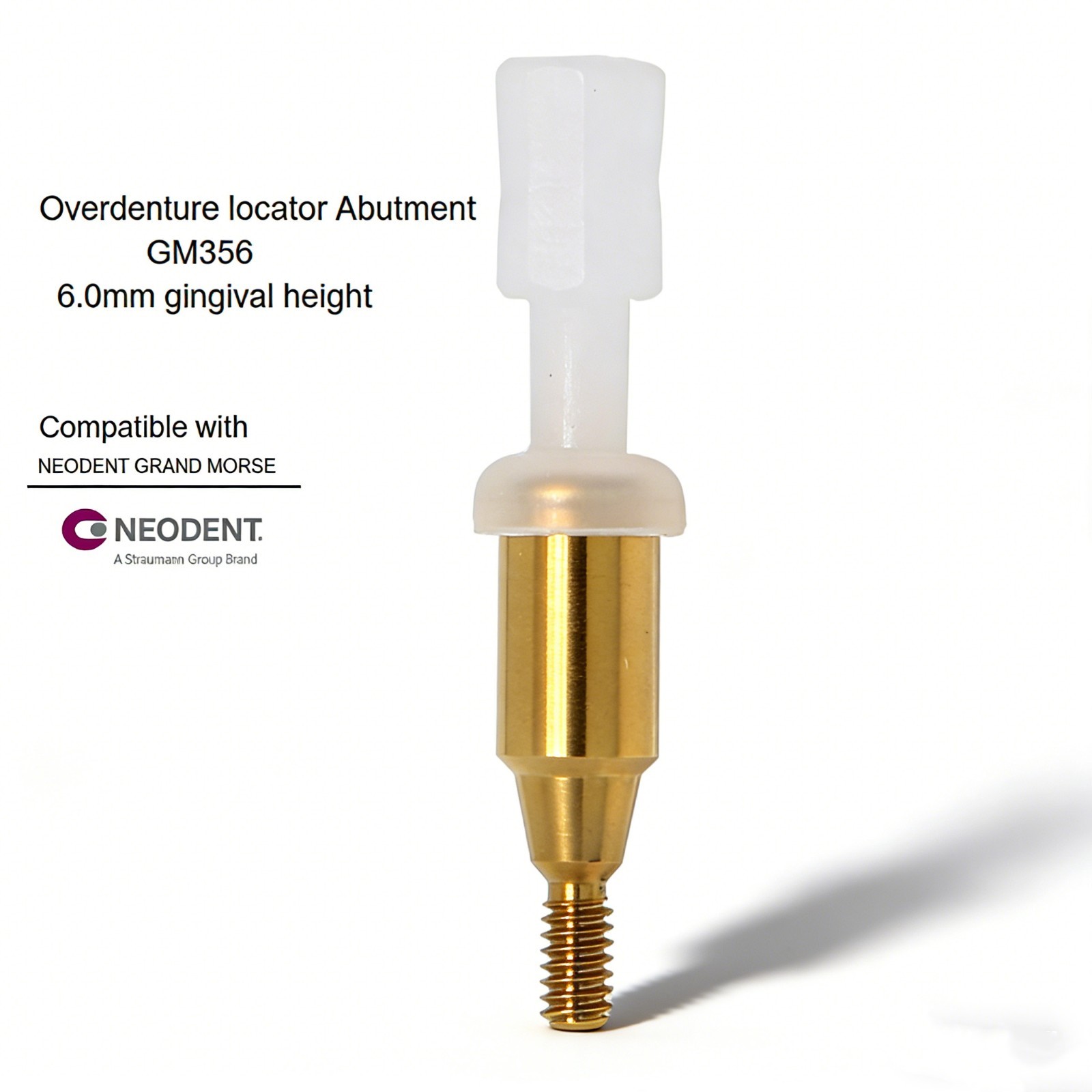 Zest LOCATOR Anchor Abutment Fit Neodent GM All Platform Overdenture Attachment