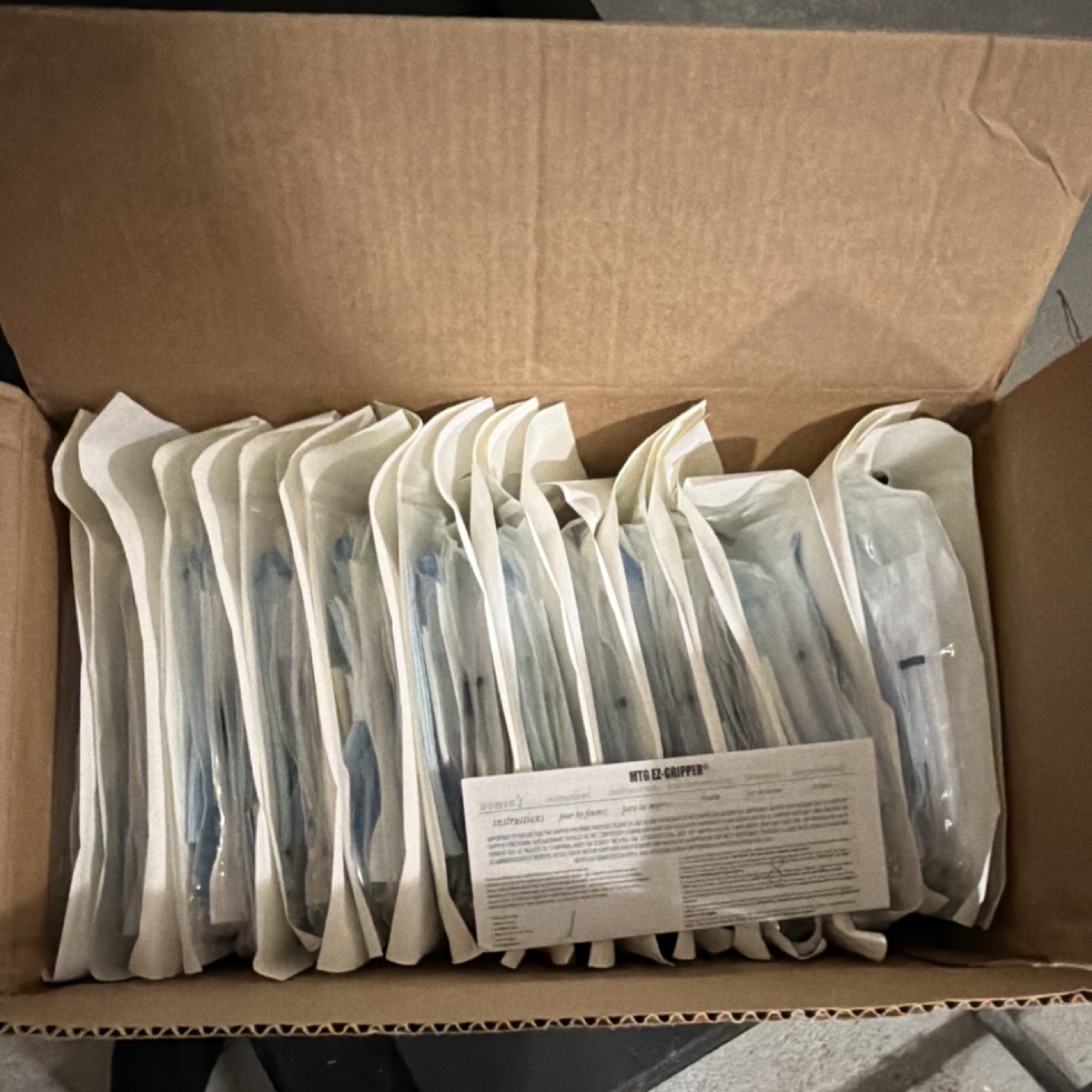MTG EZ-Gripper Catheter Kit 14 Fr with Urinary Drainage Bags case of 50.