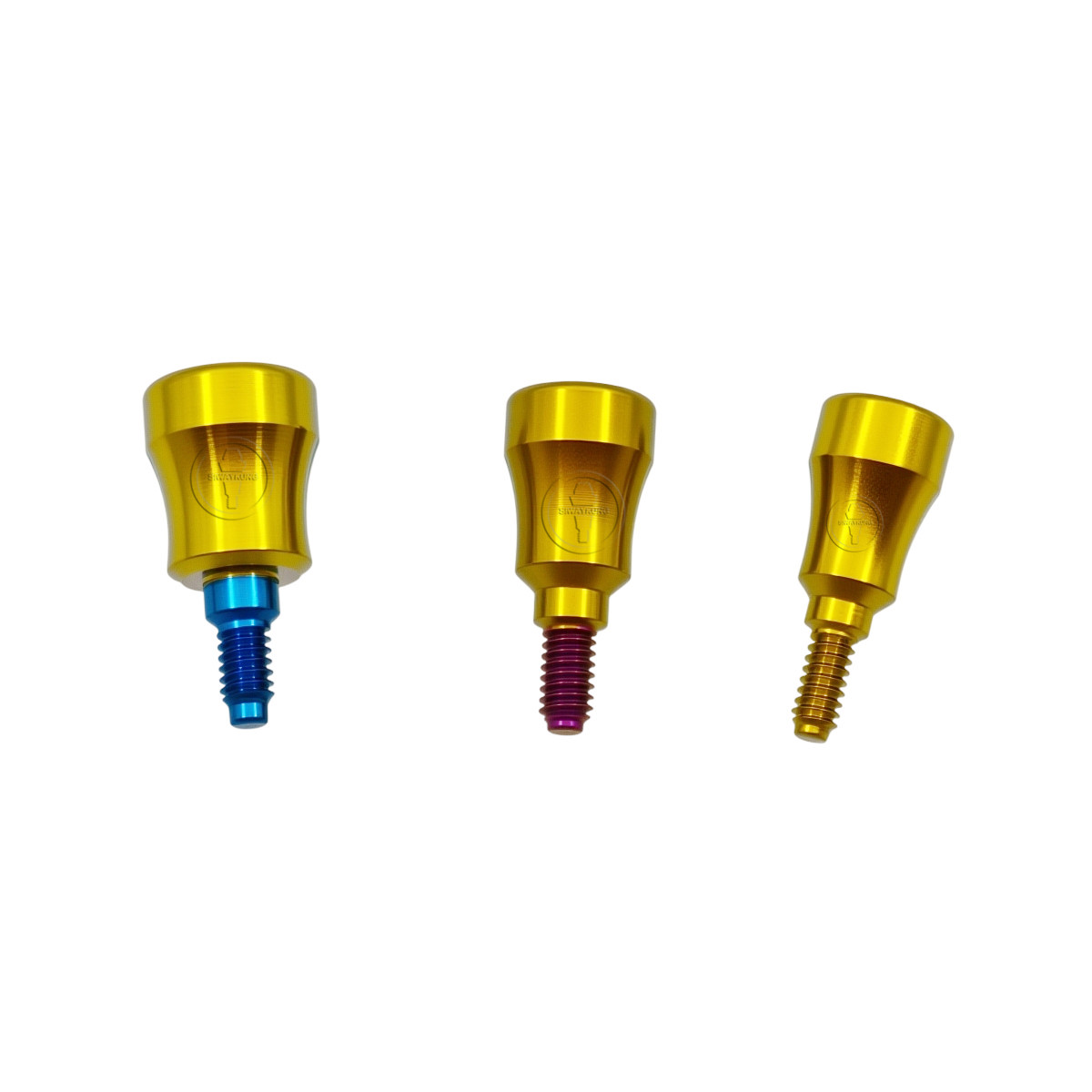 10 pcs Concave Healing cap healing abutment Gingiva formers fit to MIS Seven