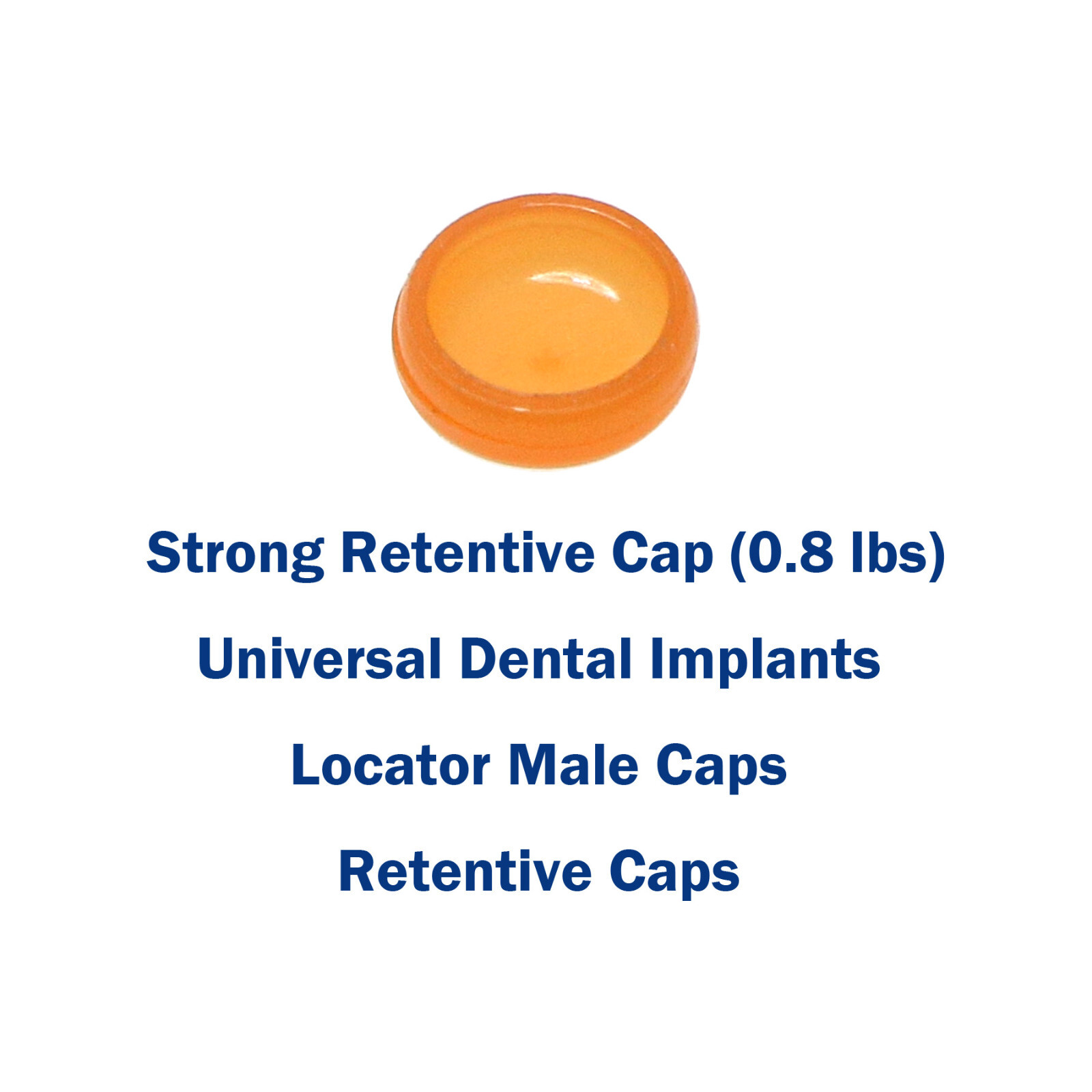 Dental for Nobel Active RP 1mm Regular Abutment Male Caps Kit Remove Insert Tool
