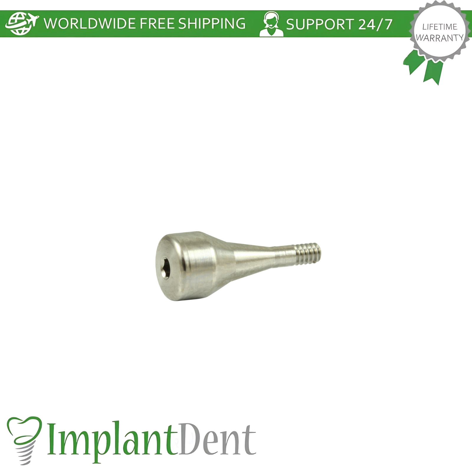 0sstem TS Compatible Mini Platform 2.1mm Healing Cap Dental Prosthetic