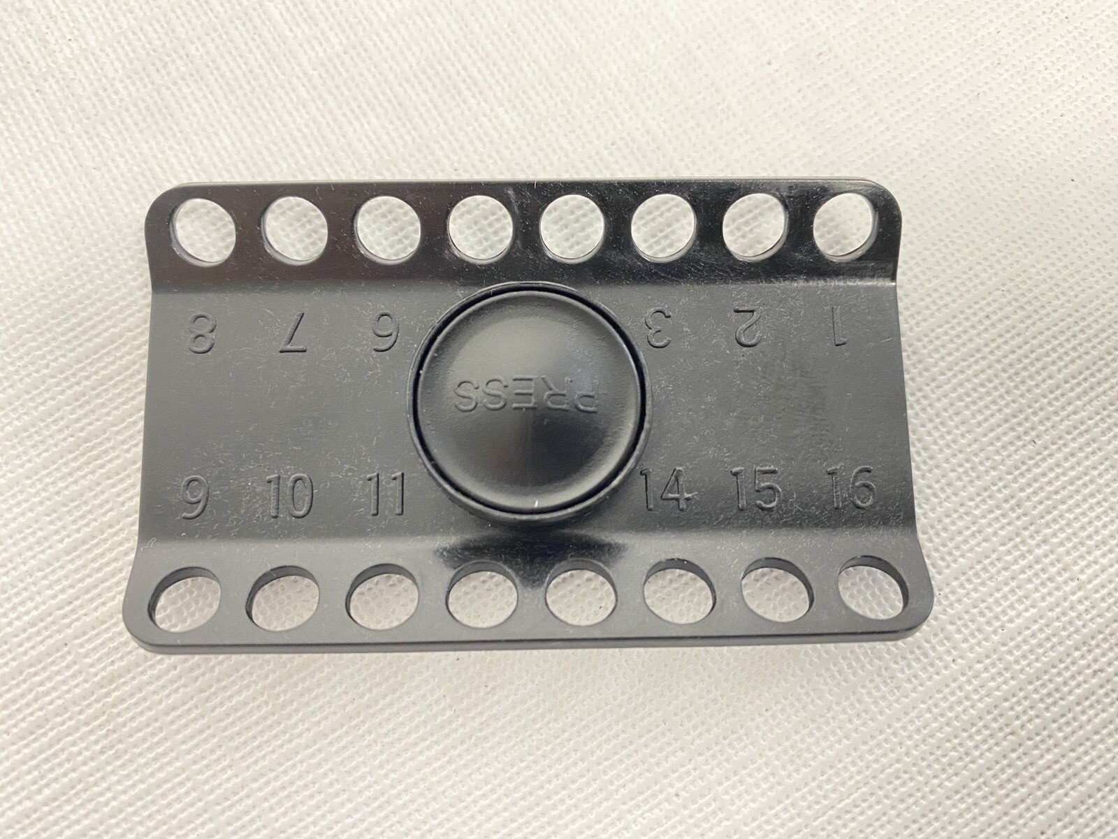 HEATHROW Black 16-Place 0.2mL SnapSpin Centrifuge Rotor HS100012