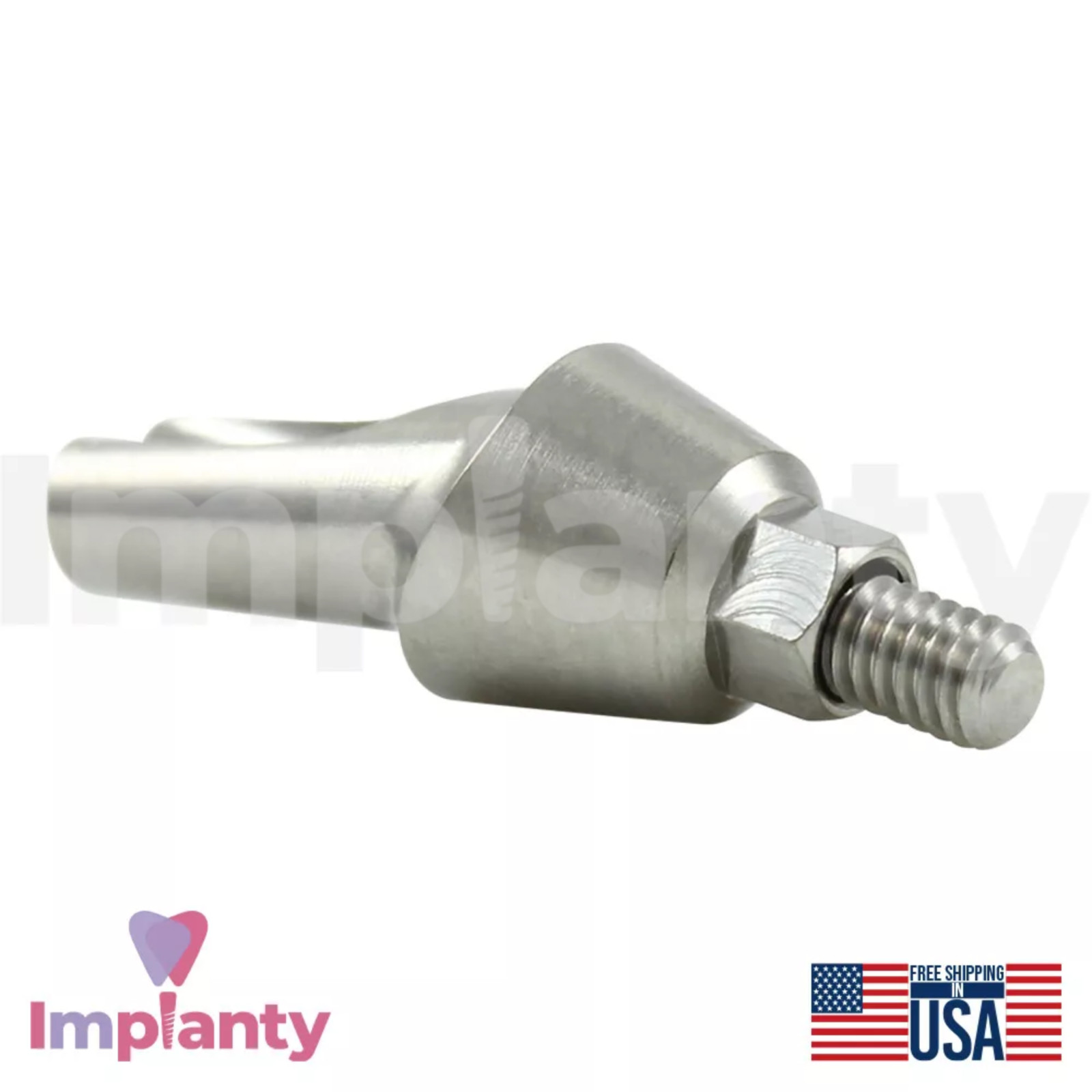 GDT Anatomic Ø5.4mm Diameter Angulated Dental Prosthetic 15° Int Hex 2.42mm