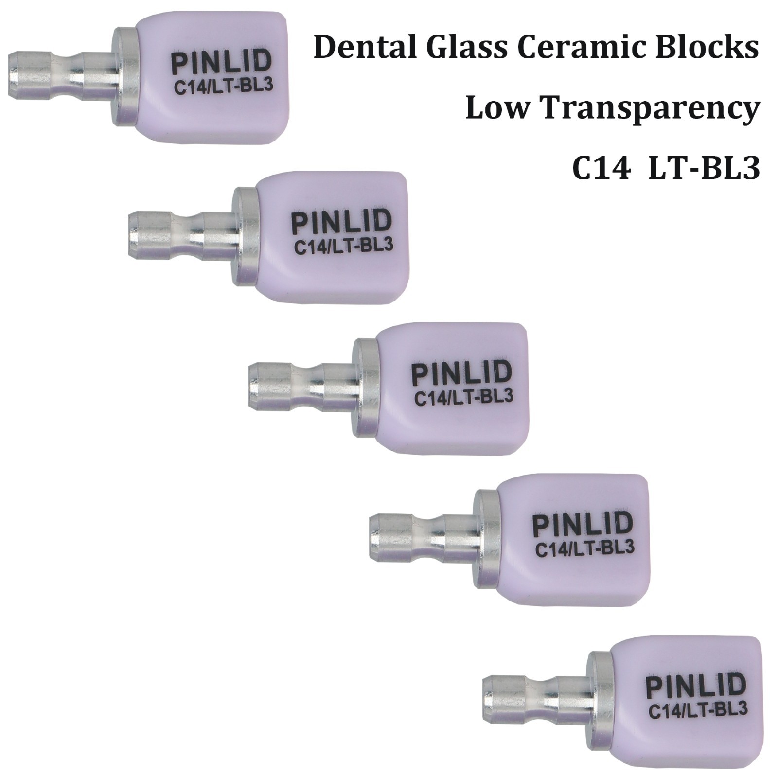 US Dental HT & LT BL Series C14 Glass Ceramic Blocks CAD/CAM Emax Milling Blocks