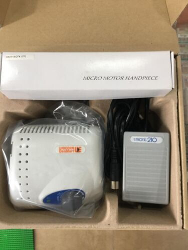 SAESHIN KOREA Lab Brush Micromotor STRONG 210/105L (35,000 Rpm) 101% ORIGINAL