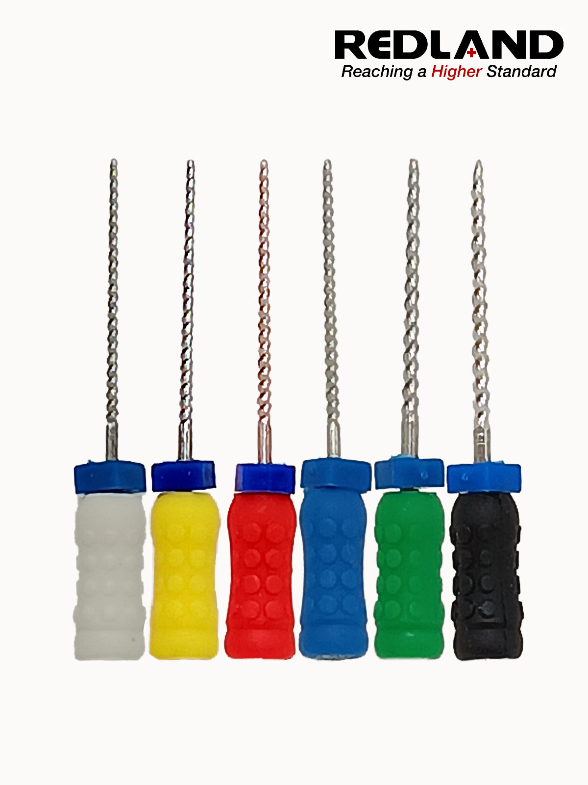 REDLAND Endodontic Root Canal K-file 21mm Size 15-45-80 (6 per pack)