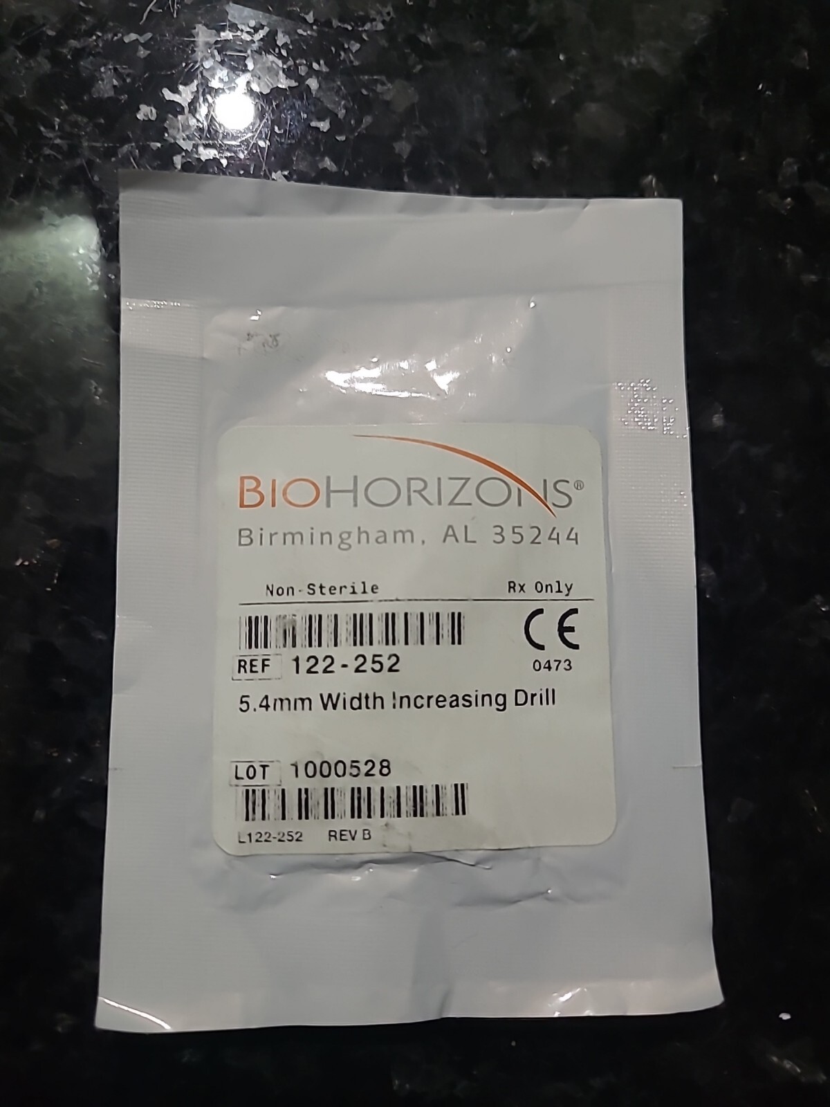 BIOHORIZONS 5.4mm Width Increasing Drill 122-252