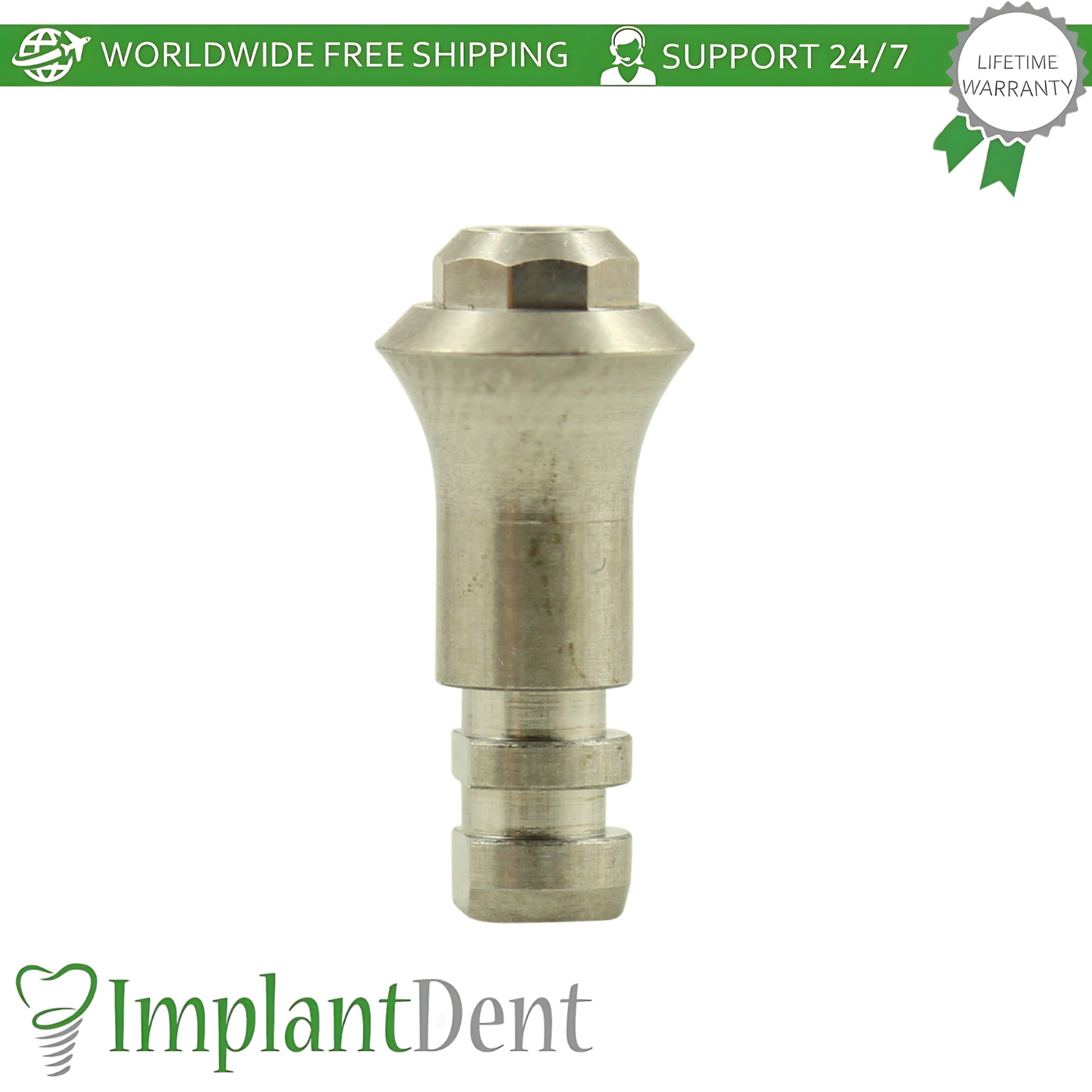 Ø6.5mm Dental Prosthetic Analog WN Straumann Tissue Level Compatible Replica