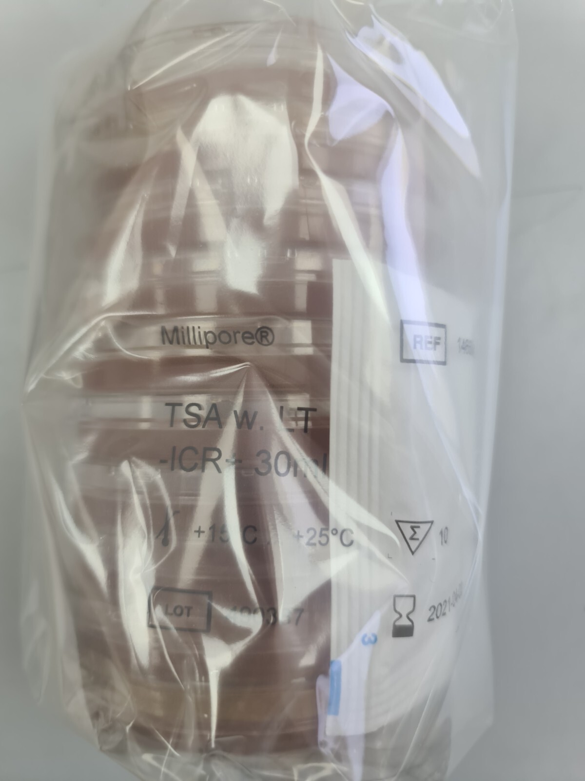 LOT OF 120 UNITS MILLIPORE TSA w. LT ICR+ 30ML