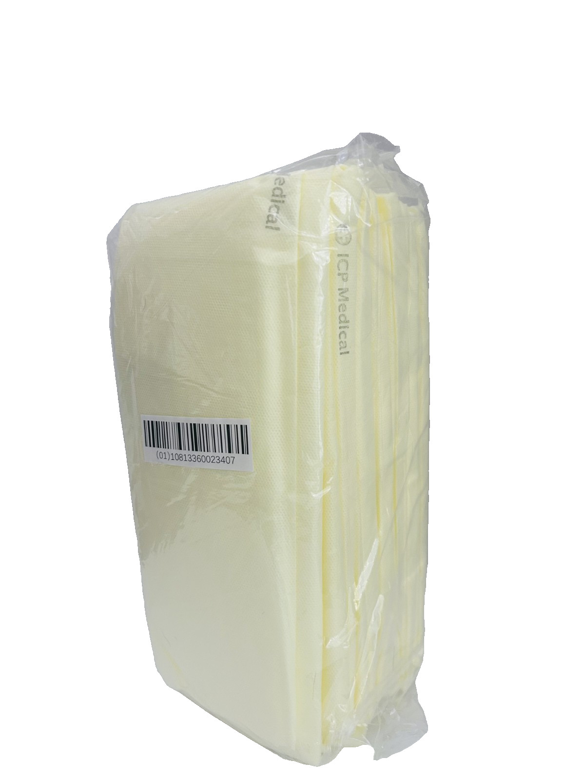 #NEW Lot of 10 Protexer Open Back Gown Ref: ICP-8150 universal size yellow