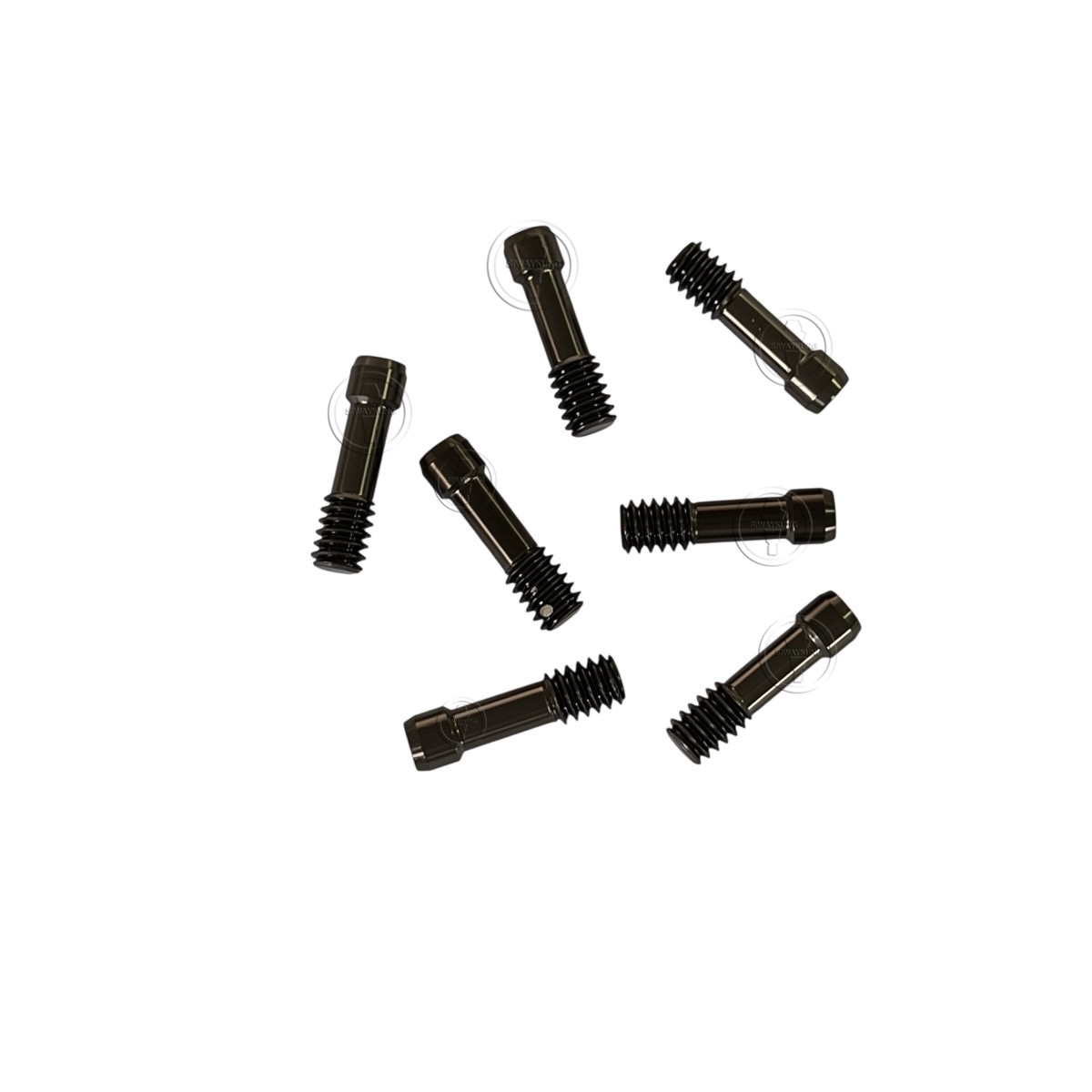 20 pcs Angled screw for Mu Angled abutment fit to Osstem platform Mini Regular