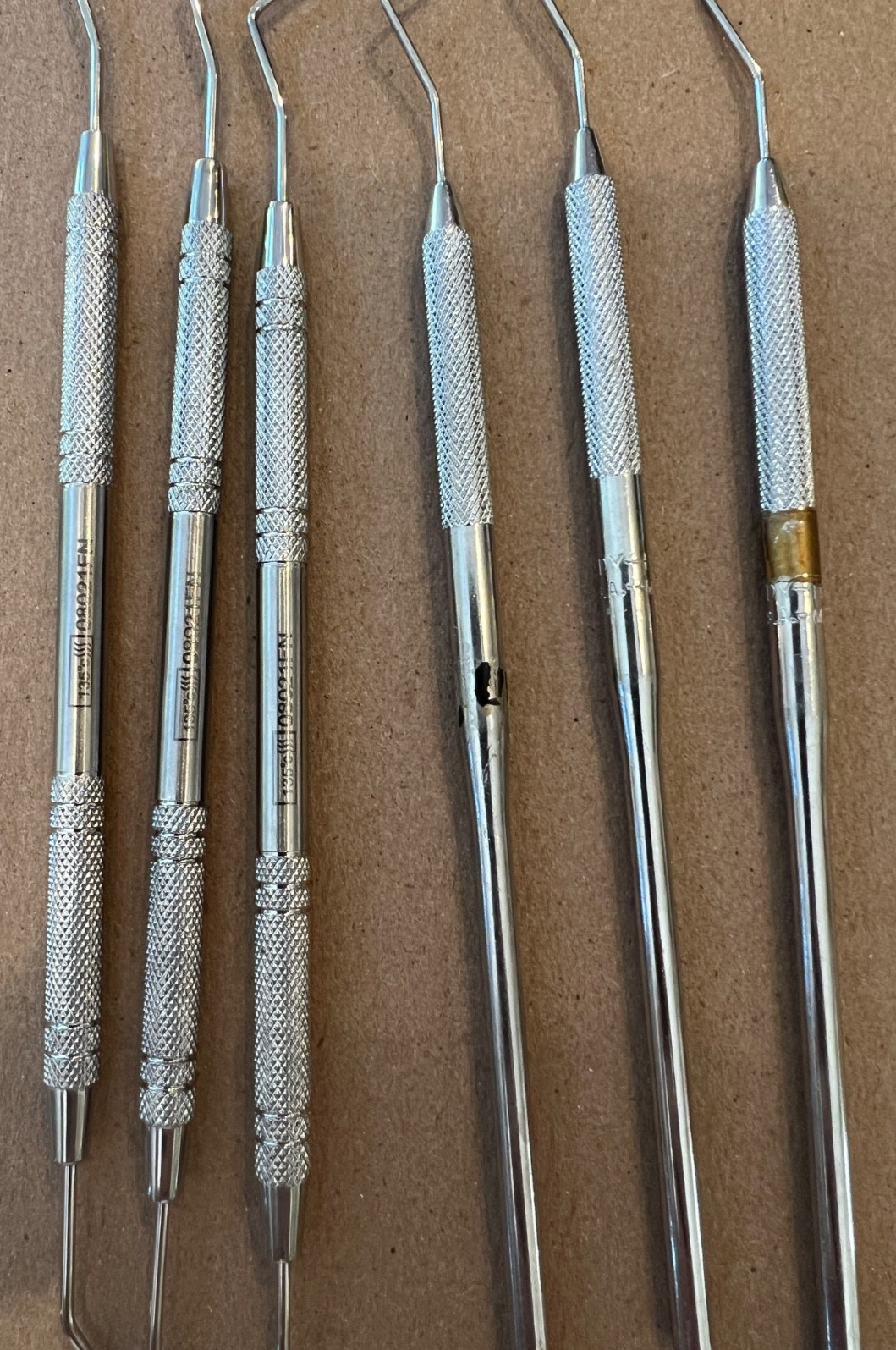 6 Dental Probes (3) Hu-Friedy (3) Henry Shein Hygiene Used Hygiene School
