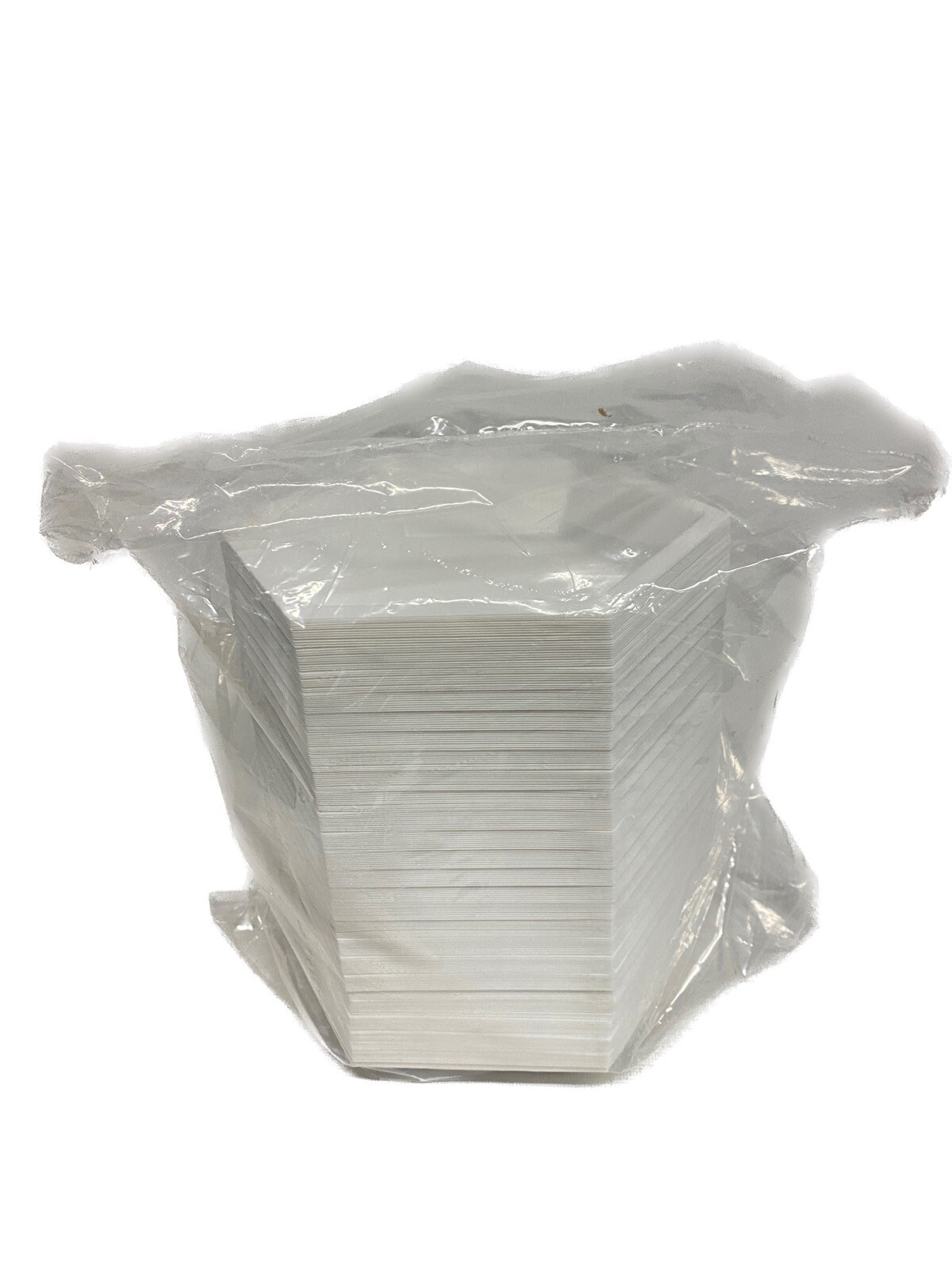 (250/Pk) Laboratory PS Hexagonal Weighing Dishes 98mm ID 120mm ID 20mm H