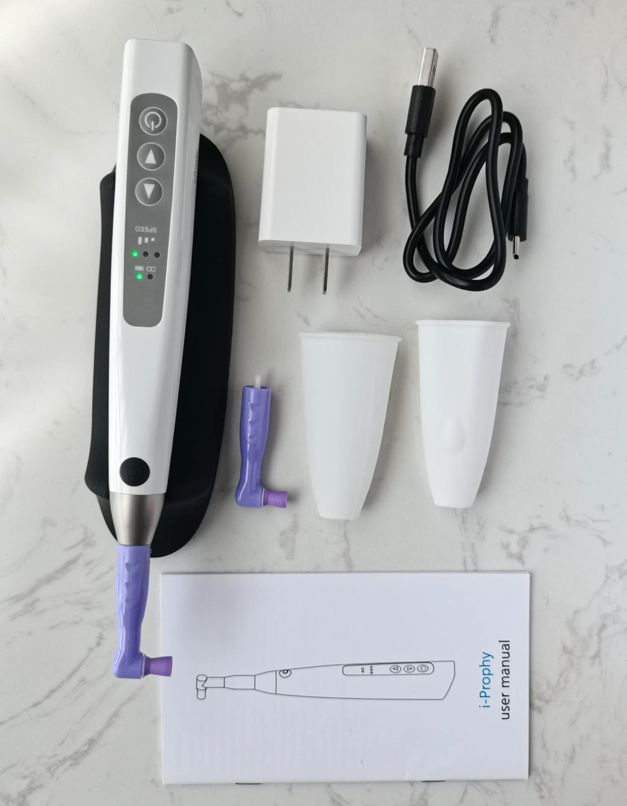 Portable Pro Hygiene Handpiece Cordless Rechargeable Digital 110v