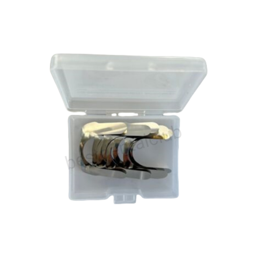 1Box Dental Contoured Anterior Metal Matrix M8 2.0 Matrice Thickness 0.03mm