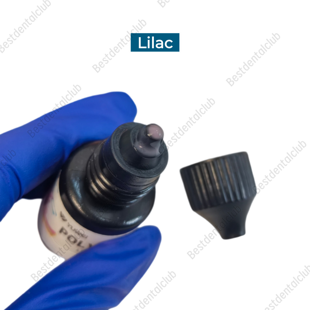 Dental Polyfix Stain Gum Light Curing 3D Printed Dentures Resin Staining ﻿