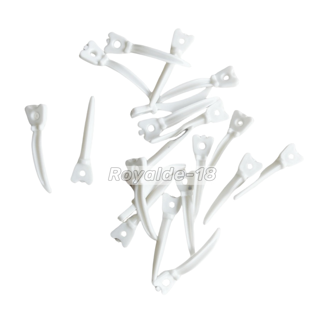 Dental Interdental Wedges Sectional Matrix Concave Diastema Wedge Refill Guide