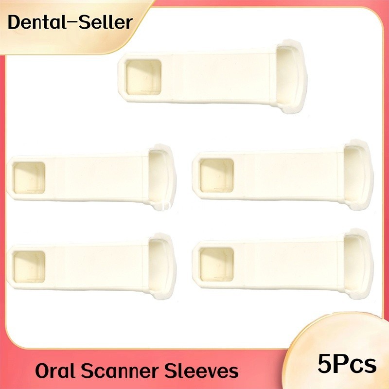 5 Pieces Disposable Dental Intraoral Scanner Sleeves Protective Cover for iTero