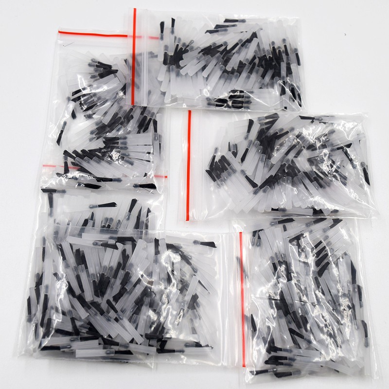 100 Pcs/Pack Dental Disposable Composite Brush Replaceable Applicator Head Tips
