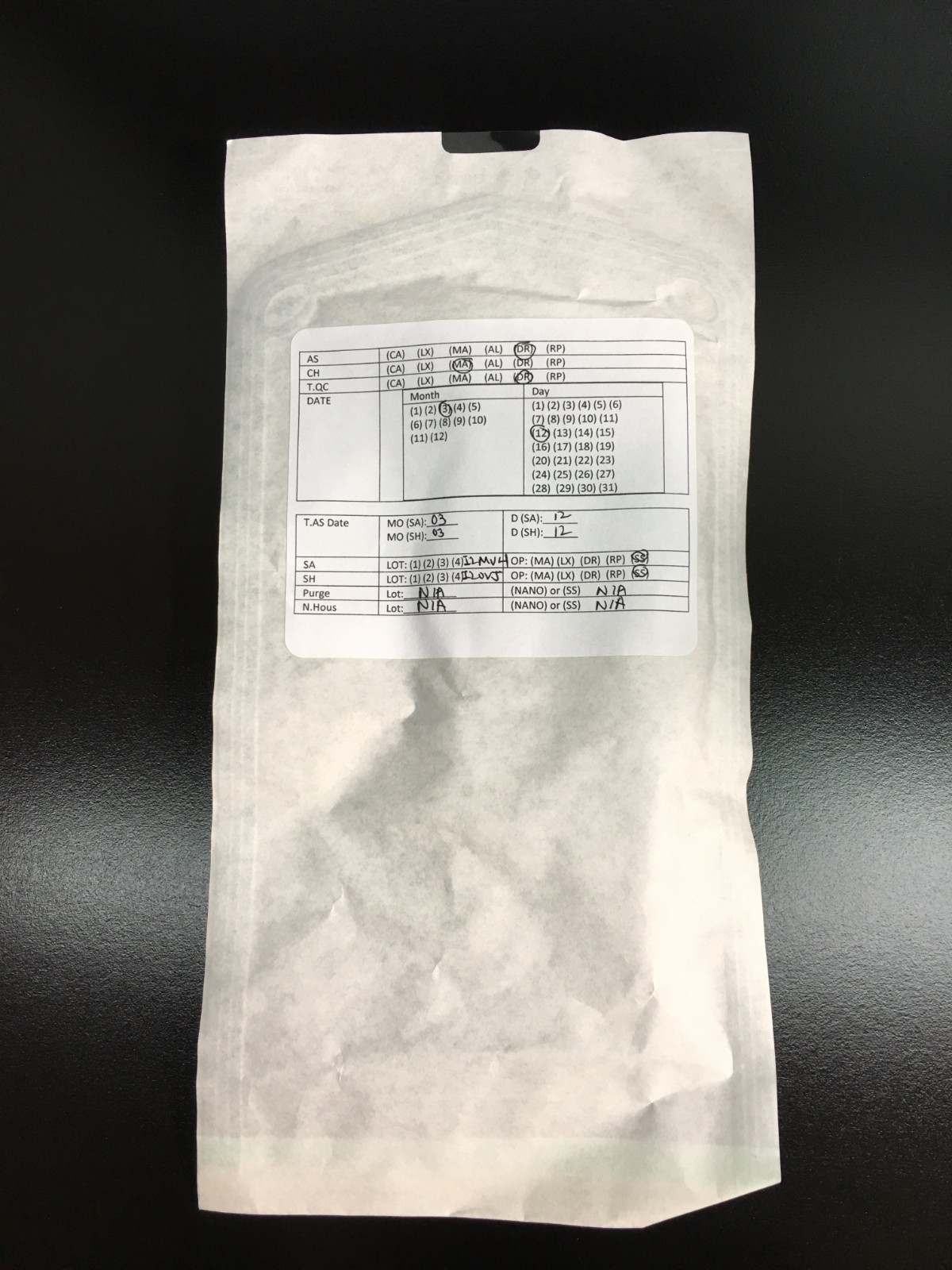 Nanocellect PN 150018 Cartridge Analysis Sterile Lot 10 PCS