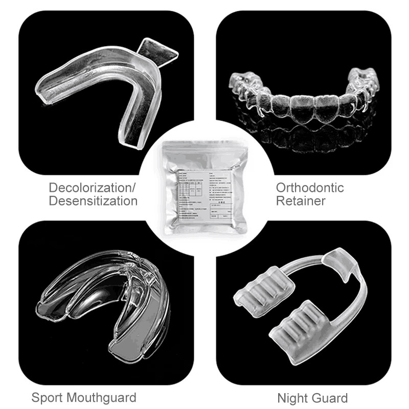 Dental Plastic Ortho Splint Thermoforming Sheet For Vacuum Forming Sheet 1.0-3.0