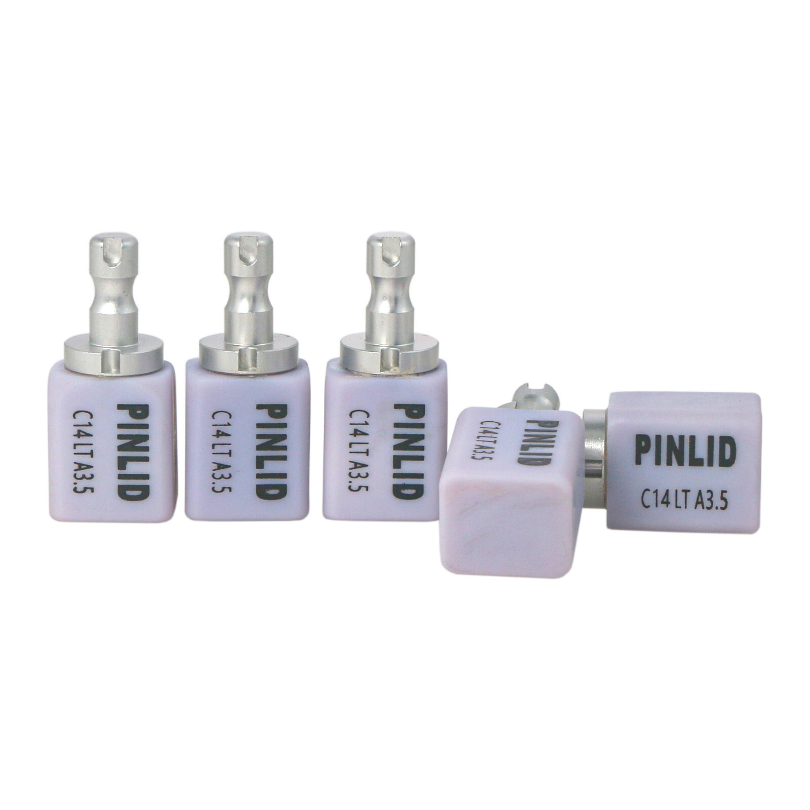 5Pcs C14 Emax Dental Glass Ceramic LT Lithium Dislicate CAD/CAM Cerec Blocks A3