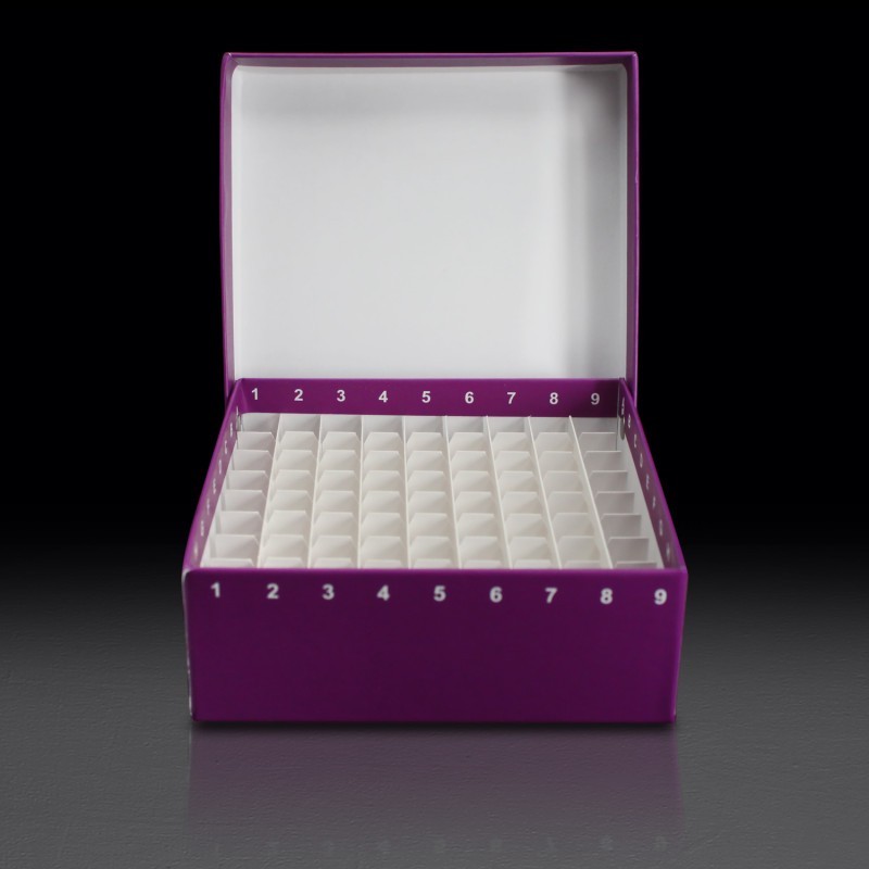 CellGrow Scientific 81 Place Storage Box 5 rack/wrap Qty 5