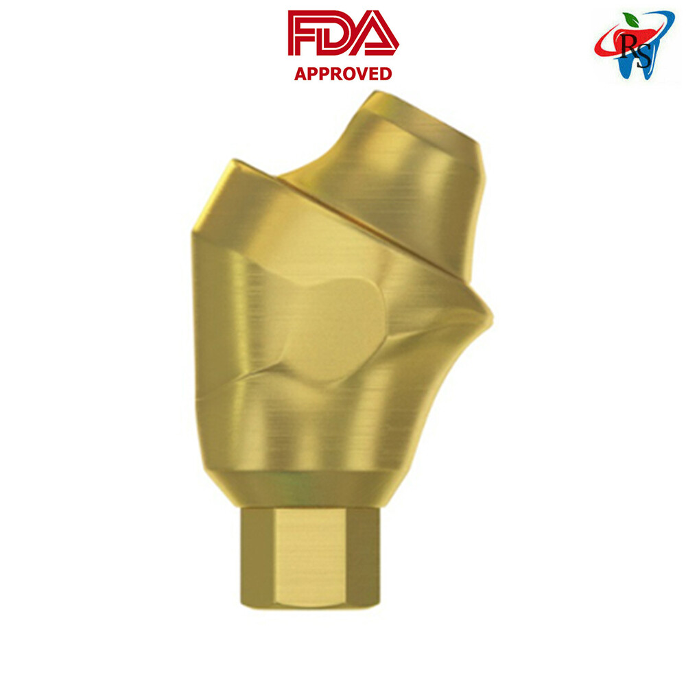10x Set Plastic Sleeve + Angulated 30° Multi-Unit 1.6 Int Hex 2.42mm Connection