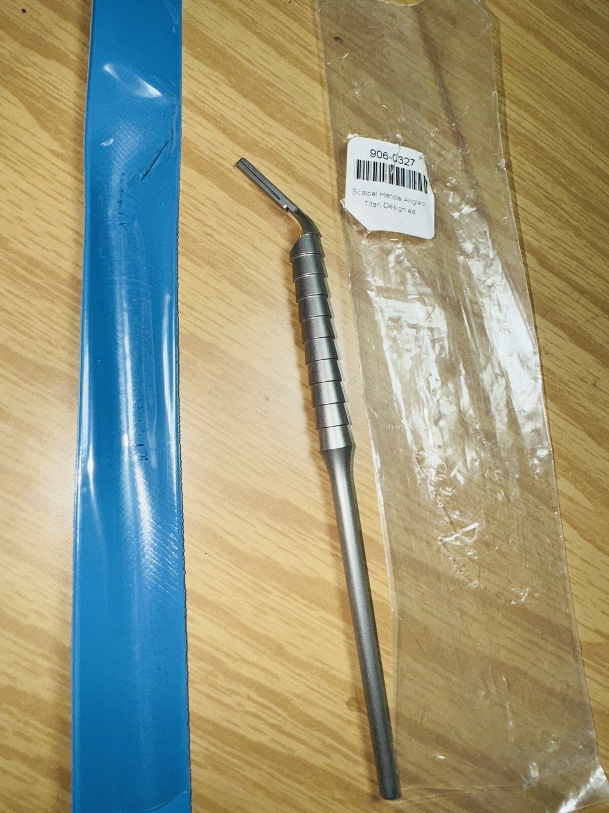 NEW ~ A. Titan Dental Instrument Scalpel Angled Handle USA