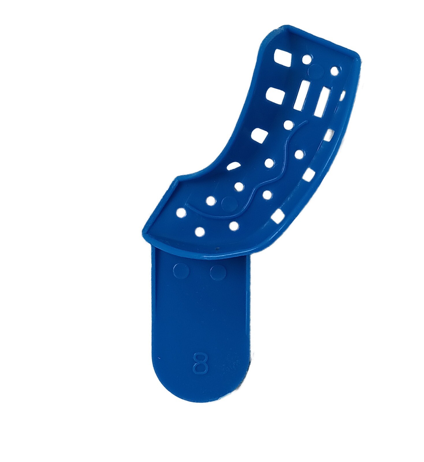 Dental Impression Trays #1 to #10 Perforated 12 Pieces/Bag