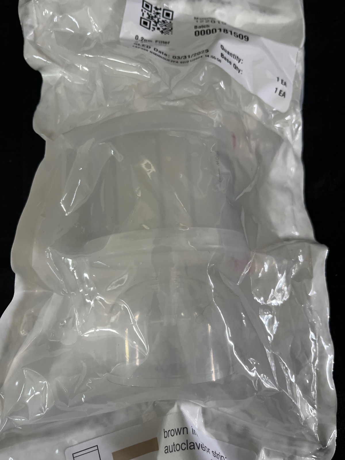 SARTORIUS Sartopore 2 Strl Midicap 0.45 + 0.2um, 5445307H7–HH–A, Exp 4/25, 1pc