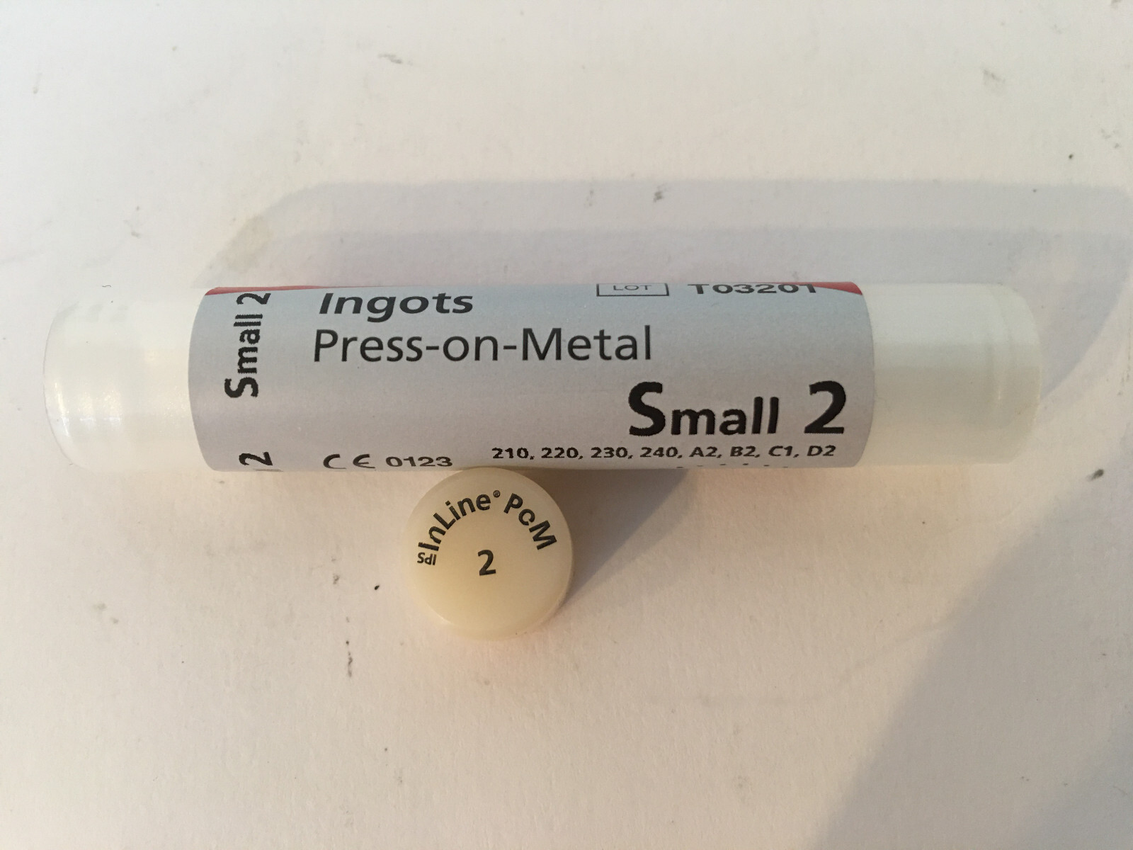 Ivoclar Inline POM Press On Metal Ingots Dental Lab KK408