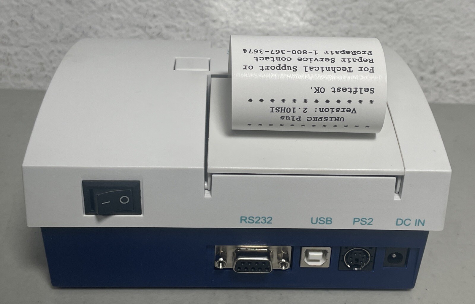 Henry Schein Urispec Plus Urinalysis Analyzer w/Power Supply-FOR PARTS OR REPAIR