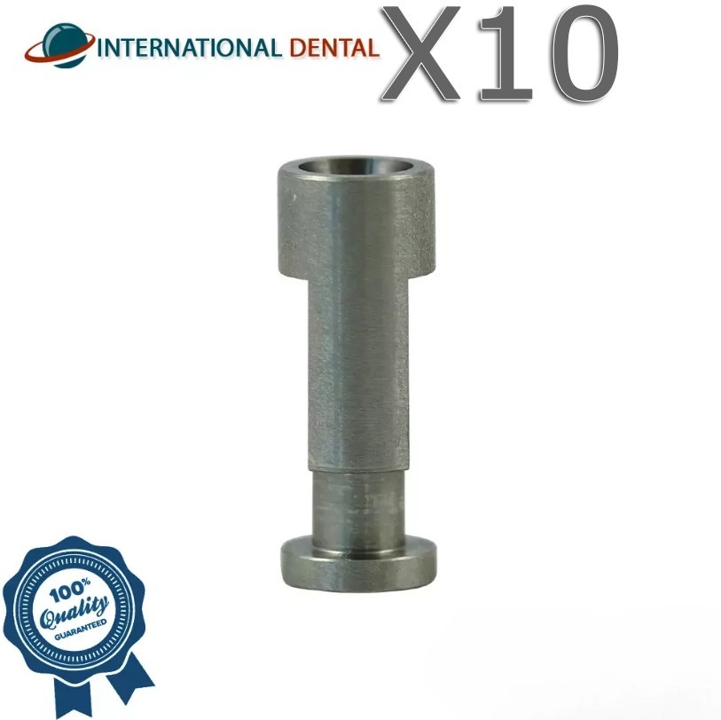 10 Dental Lab Fixture Ø4.5mm Analog Compatible With Dent!um SuperIine System