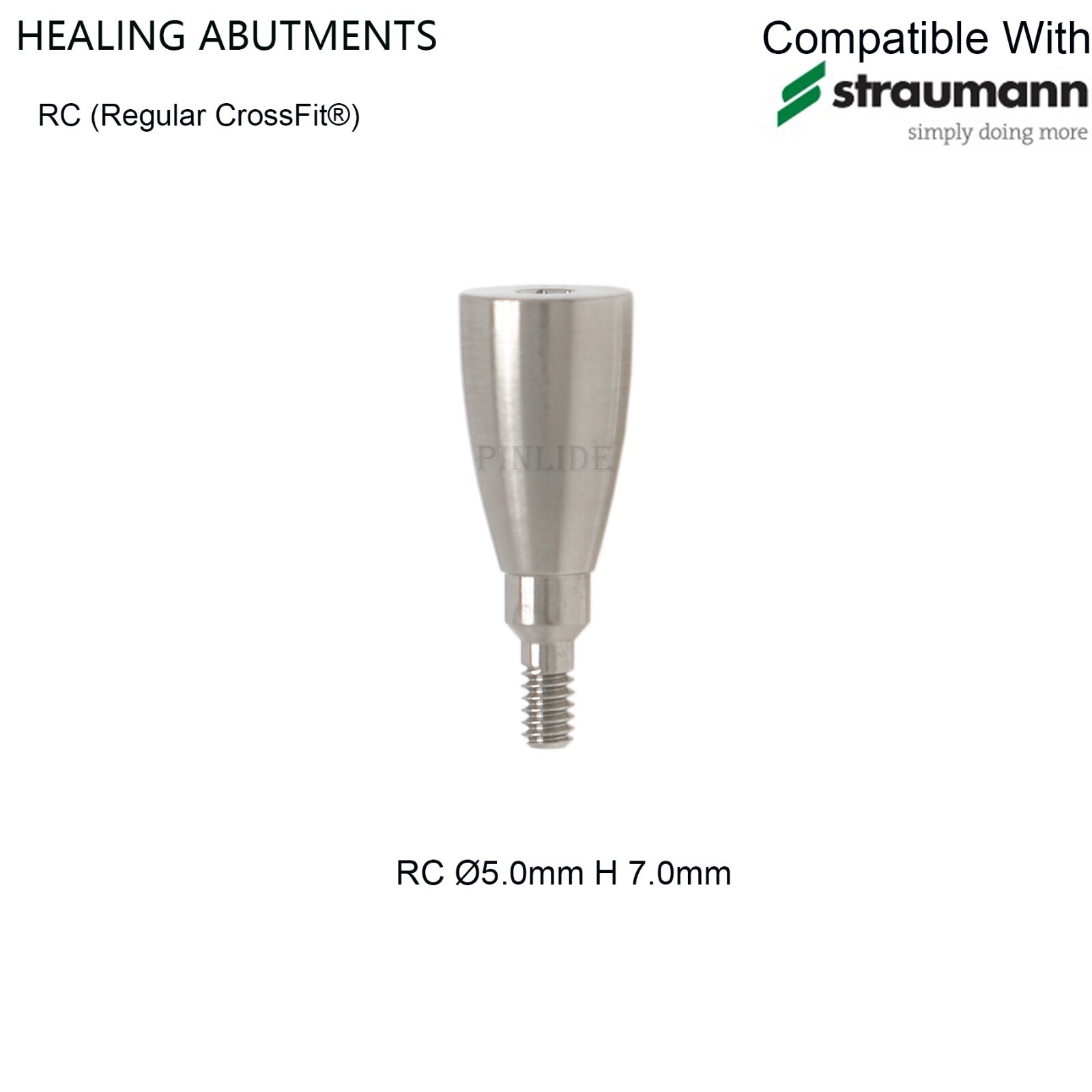 Dental Healing Abutment Caps Screw RC Fits ITI Straumann Ø4.5/5/6.0/6.5
