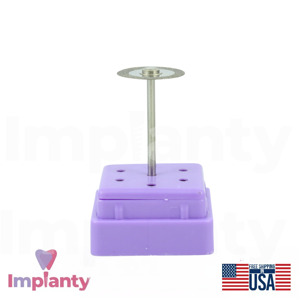 MDT Dental Diamond Coated Double Sided Super Flex Disc With Riveted Mandrel