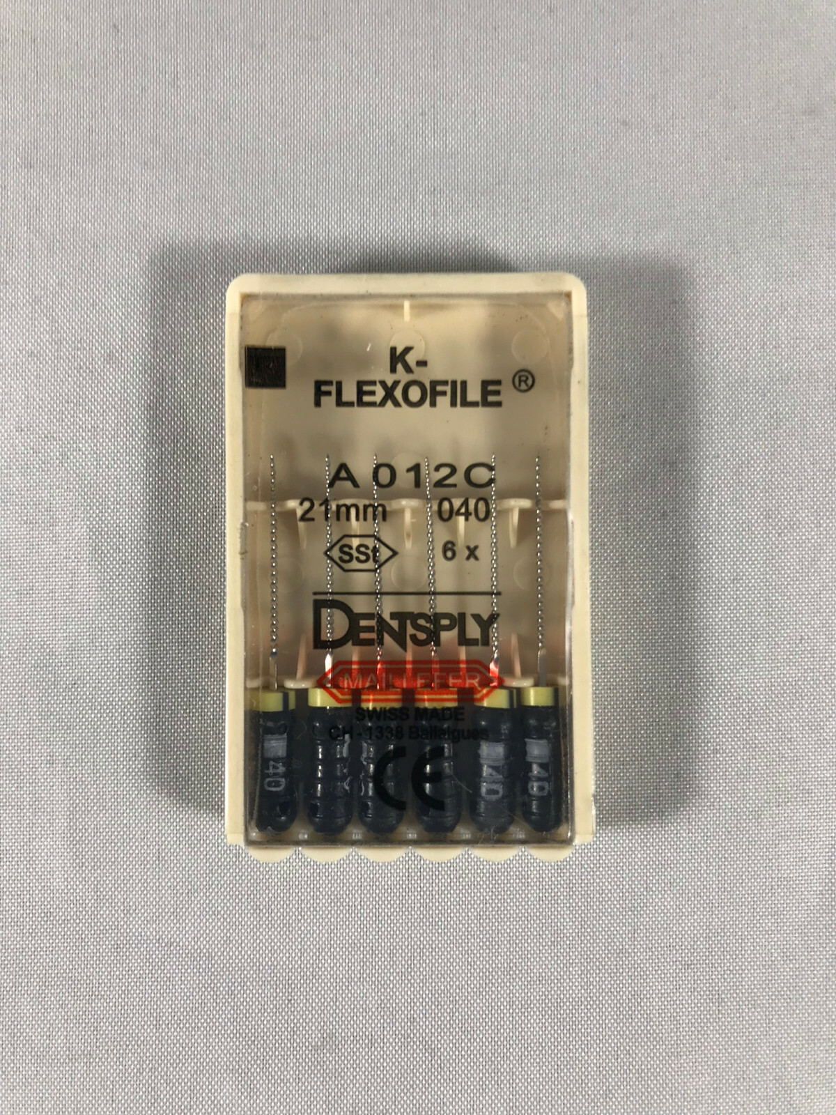 Dentsply Maillefer K-Flexo SS file Endodontic 21mm All sizes 30 files/pk